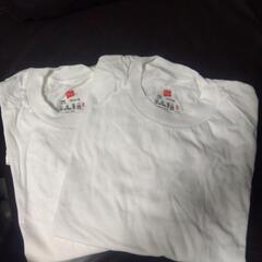 横須賀🆗袋破れました！HANESシャツ２枚組の画像