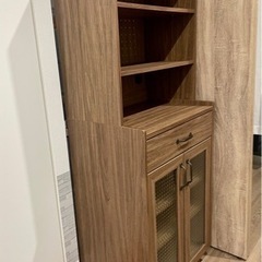 ニトリ_ノクタ60_食器棚の画像