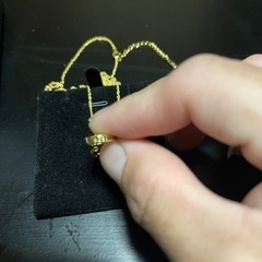 幸運をもたらすホースシューネックレス　シルバー925製　ゴールドの画像