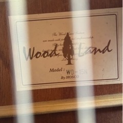 WoodLand ギター　ケース付きの画像