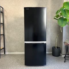 ⭐️TOSHIBA ブラック冷蔵庫 ☑︎ご成約済み? TOSHIBA 2ドア冷蔵庫 2020年製✨大人のセミマット