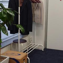IKEA製ハンガーラック(白)