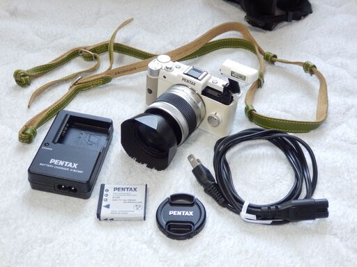 ❤️576ショット❤️新品級❤️PENTAX Q レンズキット★ホワイト
