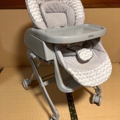 値下げ　ハイローチェア　ブルーグレー　の画像