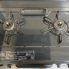 パロマ 二口ガスコンロの画像