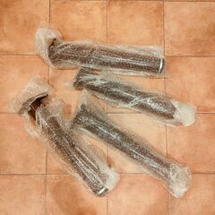 マッサージベッドの脚4本（本体なし） リラク・エステ・マッサージ...