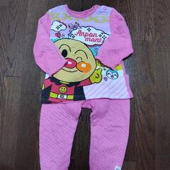 アンパンマン　腹巻き付きパジャマ　女の子　100