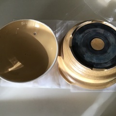 （中古）IHでも使える土鍋、焦げありの画像