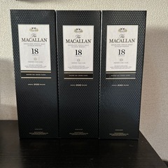 マッカラン18年 空ボトル箱付き