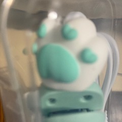 ねこねこヘアアイロンにくきゅうタイプ　ICE greenの画像