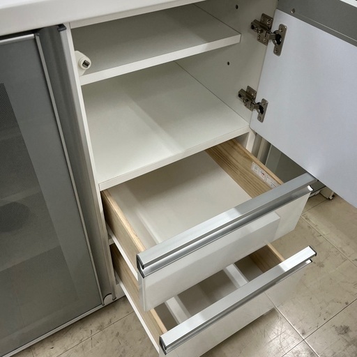 J3036 ニトリ NITORI キッチンカウンター カウンター収納 サイドボード 