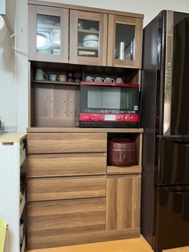 【決まりました】LOWYA食器棚 幅90