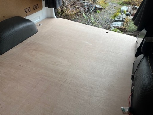 ハイエースバン　床張りキット　ワイドスーパーロング用