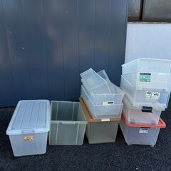 衣装ケース　　プラケース　まとめて