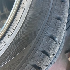 冬タイヤ、4本アルミセット、175/65R15、5穴、の画像