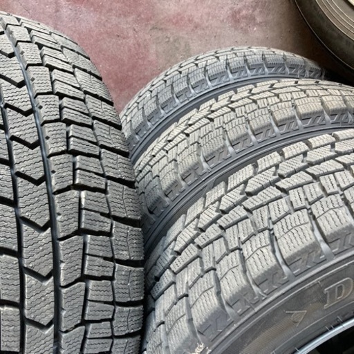 冬タイヤ、4本アルミセット、175/65R15、5穴、