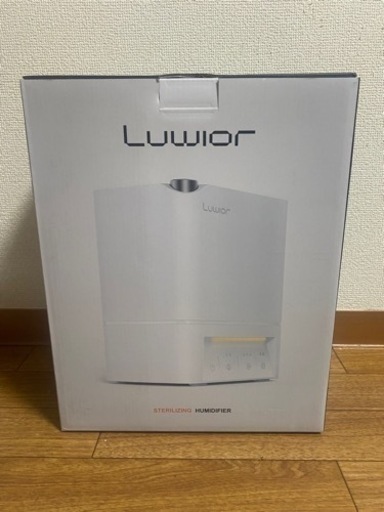 LUWIOR 加湿器 4L 40時間稼働 30畳  除菌  乾燥