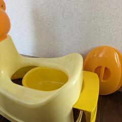 [美品] SmartAngel 抗菌オマル くまさん ベビー キッズ こども おまる トイレトレーニング]の画像