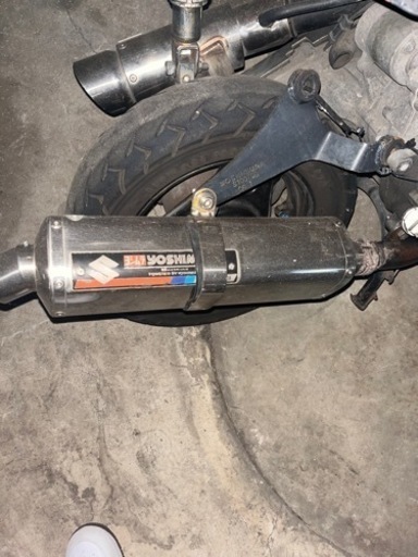 アドレス125gヨシムラSUZUKIコラボマフラー