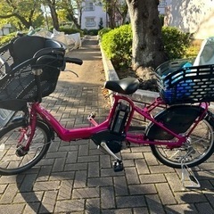 電動自転車ヤマハ子供乗せ 20インチ 高性能バッテリー