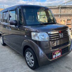 N-BOX アイドリングストップ ナビ TV ETC 左側パワスラ スマートキー 車検2年付 軽ワゴン 【総額32万円】NBOX nbox の画像