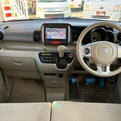 N-BOX アイドリングストップ ナビ TV ETC 左側パワスラ スマートキー 車検2年付 軽ワゴン 【総額32万円】NBOX nbox の画像