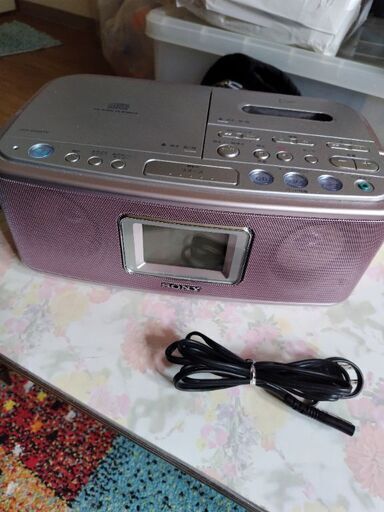 SONYラジカセ　CFD-E500TV　2009年製