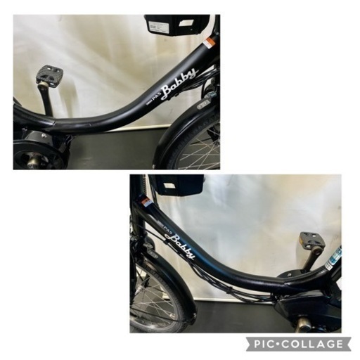 関東全域送料無料　業界最長12ヶ月保証　電動自転車　ヤマハ　パスバビー　20インチ 8.7ah 3人乗り パワフル 黒　子供乗せ