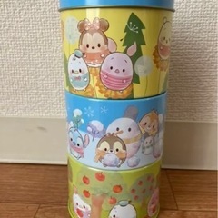 ディズニー ウフフィ お菓子缶