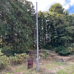簡易電柱　仮設電柱