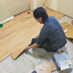 内装作業スタッフ募集！未経験者大歓迎！の画像