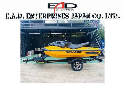 2021モデル　シードゥー SEADOO RXP-X 300RS スーパーチャージャー　17.7ｈ　ジェットスキー　SUNTREXトレーラー付き