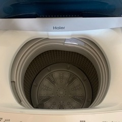 11/22 限定　Haier 4.5kg 全自動洗濯機の画像