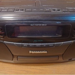 パナソニック　Panasonic  ラジカセ　RX-DT701   テープ不良　CD動作確認済みの画像