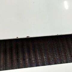 ローテーブル エナメル調 ホワイト  幅150cm×奥行80cm×高さ39㎝ センターテーブル  苫小牧西店の画像