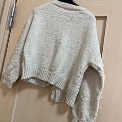 サマンサモスモスブルーニットの画像