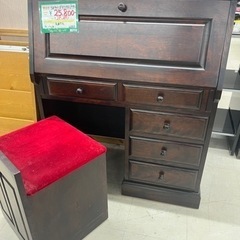 ☆628【アンティーク商品】勇峰民芸 ライティングデスクドレッサー
