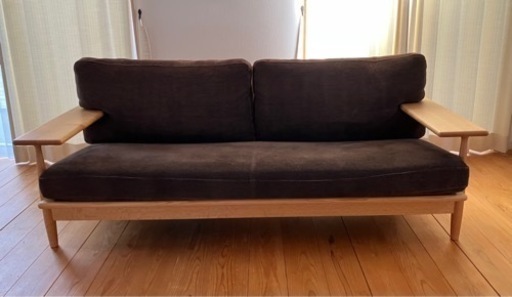 柏木工　シビルソファ ３人掛け　フレームのみ