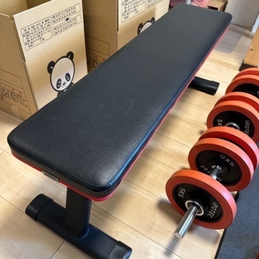 値段交渉OK！筋トレセット（ダンベル、ケトルベル、ベンチ）