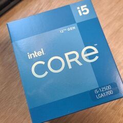 交渉可 インテル Core i5-12500 18M 4.6GHz 新品未開封