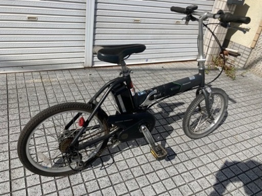【折りたたみ電動自転車】OFF TIME パナソニック製　6段変速付　新品バッテリー❗️若林自転車　唐崎店　SALE中❗️