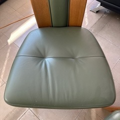 カリモク家具　レア色　ダイニングチェア　の画像