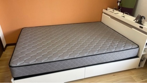 ダブルベッド　マットレスセット　ニトリ　フィルザⅡ