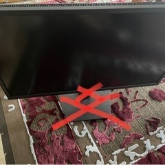 モニター　ジャンク品　割れています　部品取りにどうぞ