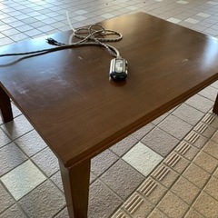 平面パネルヒーターこたつ　中古美品
