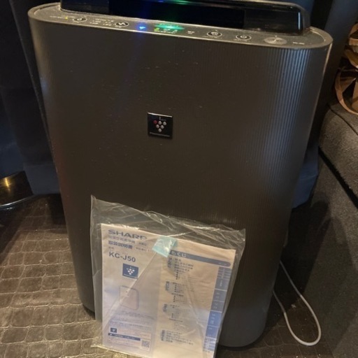 【取り引き終了】値下げしました！！SHARP加湿空気清浄機　KC-J50