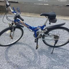 折り畳み自転車26インチ　引き取り中