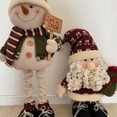 可愛いクリスマス飾りの画像
