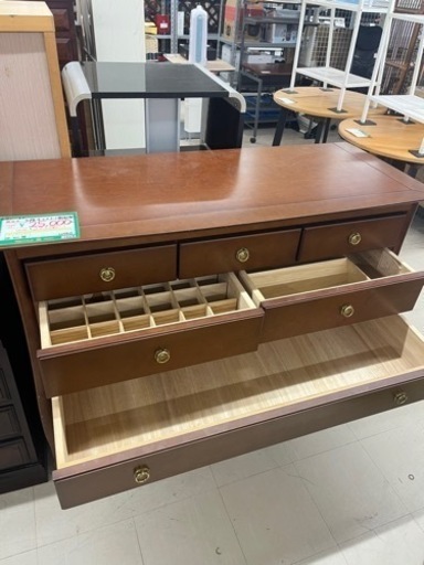★629　家具のいまだ　5段チェスト(英国風)　【リサイクルマート鹿児島宇宿店】
