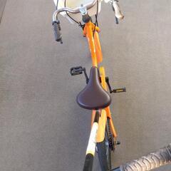 子供用　自転車　オレンジの画像